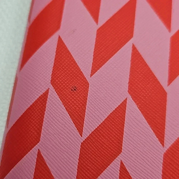 Stella & Dot Pink and Red Leather Jewelry Travel and Display Binder - Picture 12 of 15